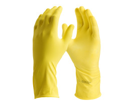 Luvas de proteção Danny Confort Látex Amarela DA-299