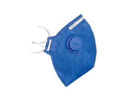 Máscara PFF2 Com Válvula Azul Tayco T-751 Inmetro Ca 39220
